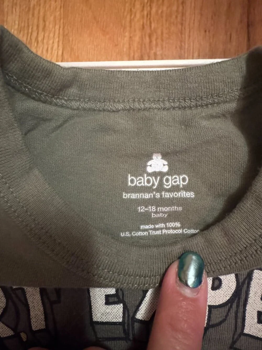 Gap Baby Boy Graphic Print Long-Sleeve T-Shirt